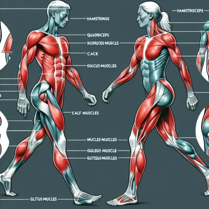 Какие мышцы работают при ходьбе: фото и подробный анализ